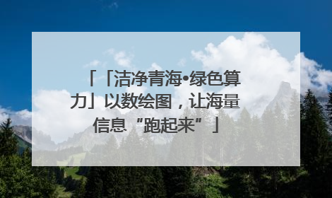 「洁净青海•绿色算力」以数绘图，让海量信息“跑起来”