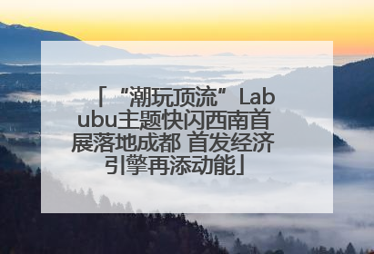 “潮玩顶流”Labubu主题快闪西南首展落地成都 首发经济引擎再添动能