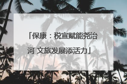 保康：税宣赋能尧治河 文旅发展添活力