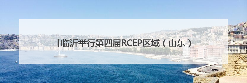 临沂举行第四届RCEP区域（山东）进口商品博览会、共建“一带一路”第三届临沂商城国际采购商大会新闻发布会