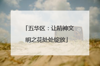 五华区：让精神文明之花处处绽放
