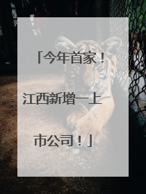 今年首家！江西新增一上市公司！
