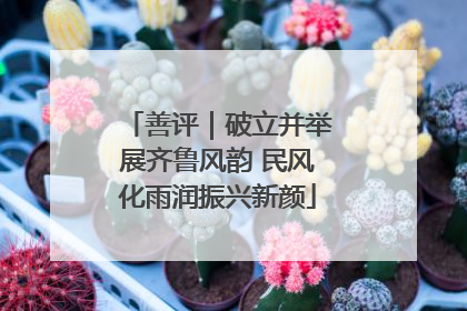 善评｜破立并举展齐鲁风韵 民风化雨润振兴新颜