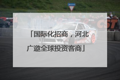 国际化招商，河北广邀全球投资客商