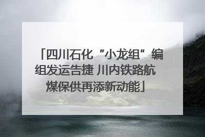 四川石化“小龙组”编组发运告捷 川内铁路航煤保供再添新动能