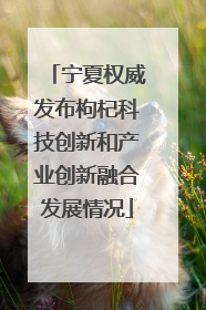 宁夏权威发布枸杞科技创新和产业创新融合发展情况