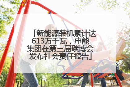 新能源装机累计达613万千瓦，申能集团在第三届碳博会发布社会责任报告