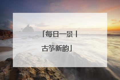 每日一景丨 古筝新韵