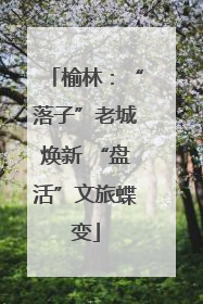 榆林：“落子”老城焕新 “盘活”文旅蝶变