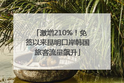 激增210%！免签以来昆明口岸韩国旅客流量飙升