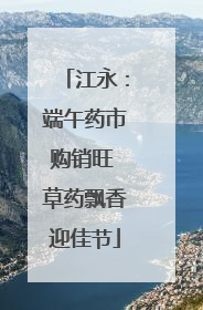 江永：端午药市购销旺 草药飘香迎佳节