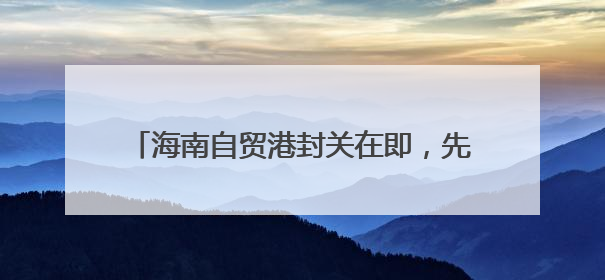 海南自贸港封关在即，先行免税政策成效几何？
