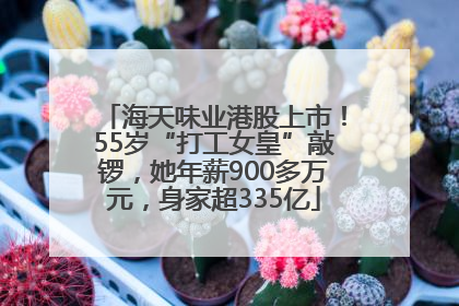 海天味业港股上市！55岁“打工女皇”敲锣，她年薪900多万元，身家超335亿
