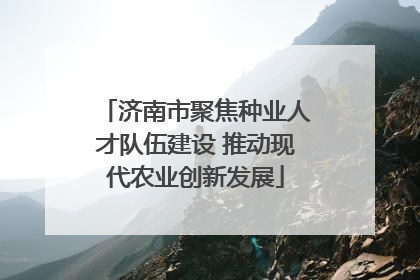 济南市聚焦种业人才队伍建设 推动现代农业创新发展