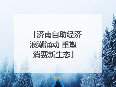 济南自助经济浪潮涌动 重塑消费新生态