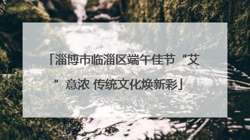 淄博市临淄区端午佳节“艾”意浓 传统文化焕新彩
