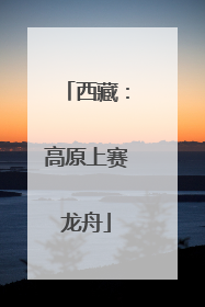 西藏：高原上赛龙舟