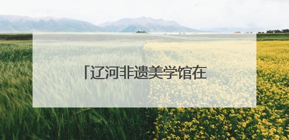 辽河非遗美学馆在沈阳老北市开馆