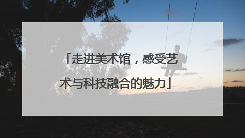 走进美术馆，感受艺术与科技融合的魅力