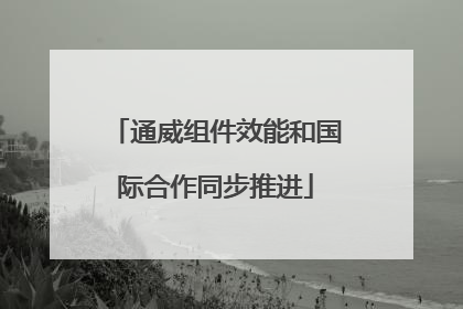 通威组件效能和国际合作同步推进