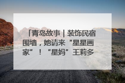 青岛故事｜装饰民宿围墙，她请来“星星画家”！“星妈”王莉多年探索孤独症融合教育，把民宿打造成特殊儿童活动站