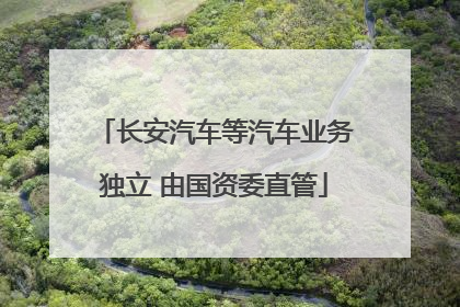 长安汽车等汽车业务独立 由国资委直管