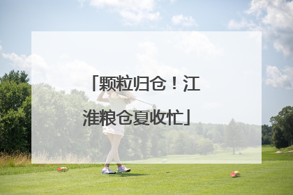 颗粒归仓！江淮粮仓夏收忙