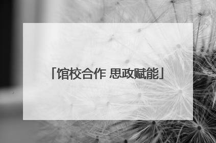 馆校合作 思政赋能