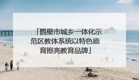 鹤壁市城乡一体化示范区教体系统以特色德育擦亮教育品牌