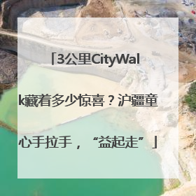 3公里CityWalk藏着多少惊喜？沪疆童心手拉手，“益起走”