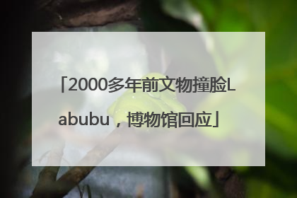 2000多年前文物撞脸Labubu，博物馆回应