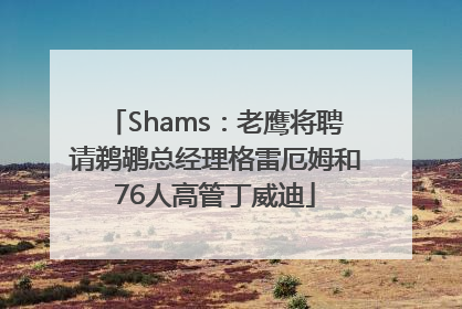 Shams：老鹰将聘请鹈鹕总经理格雷厄姆和76人高管丁威迪