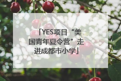 YES项目“美国青年夏令营”走进成都市小学